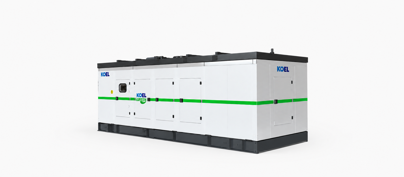 KOEL iGreen containerized diesel generator enclosure