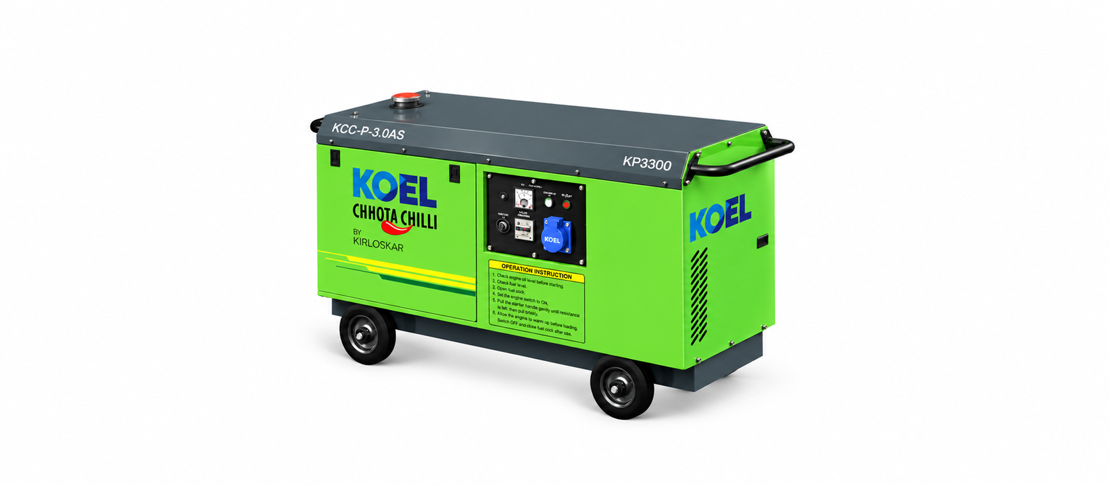 KOEL Chhota Chilli compact portable diesel generator
