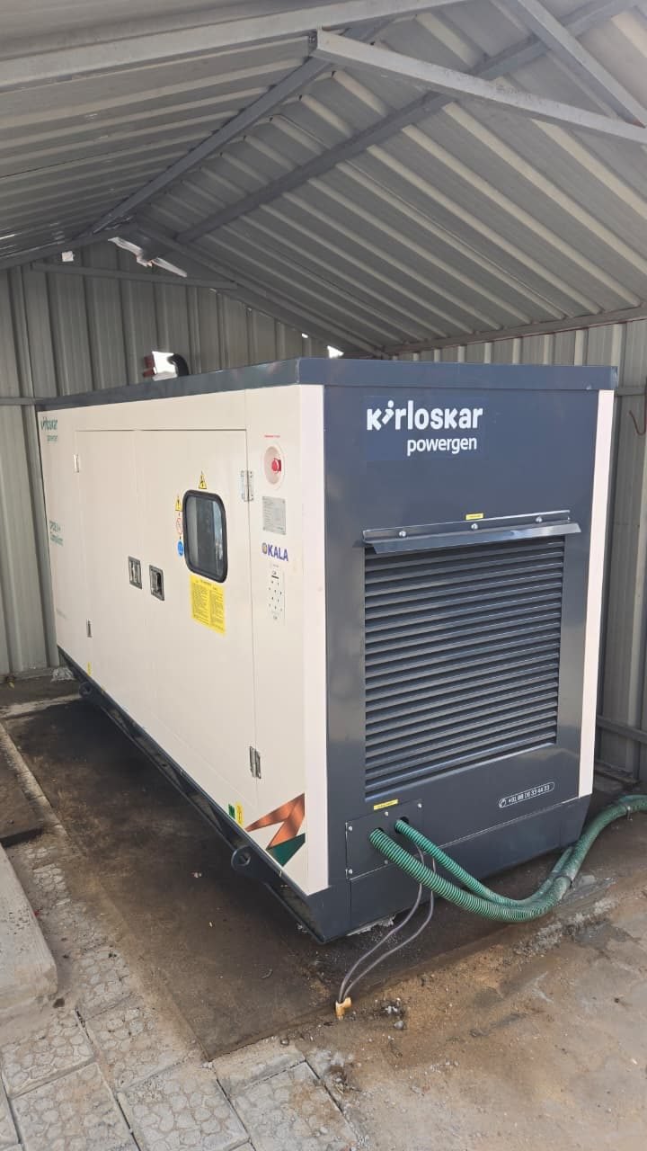 Kirloskar Powergen large canopy diesel generator